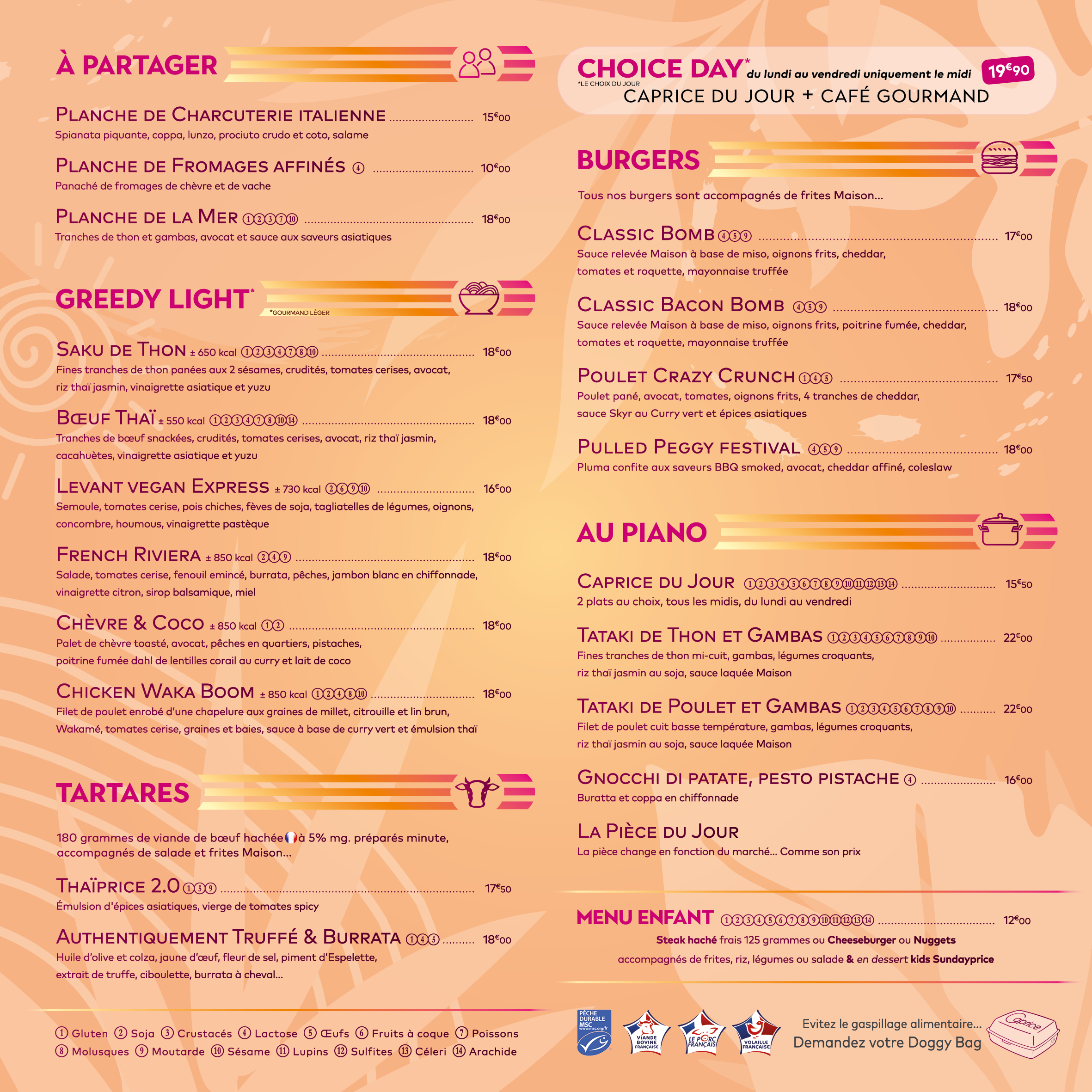 Sur place - Caprice - Restaurant Cuers